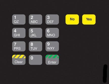 GA-T18724-0G Keypad Overlay