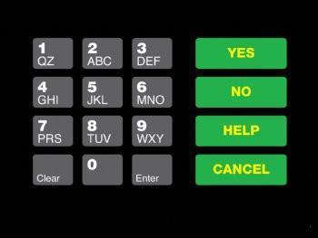 GA-T18724-10 Keypad Overlay