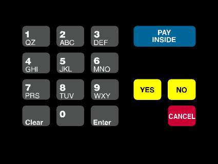 GA-T18724-1011 Keypad Overlay