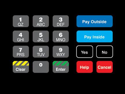 GA-T18724-1047 Keypad Overlay