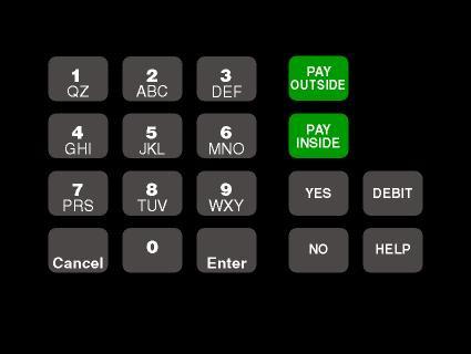 GA-T18724-1048 Keypad Overlay