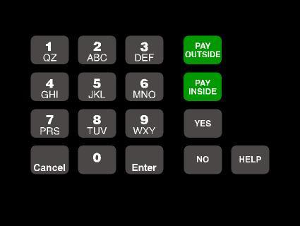 GA-T18724-1049 Keypad Overlay