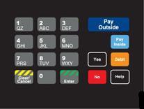 GA-T18724-1077 Keypad Overlay