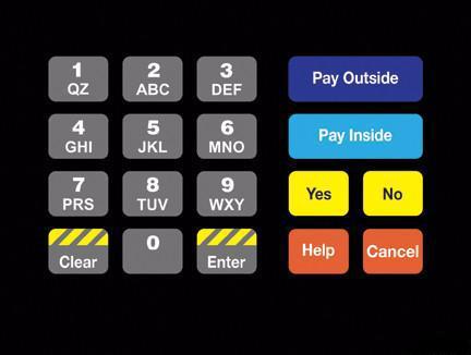 GA-T18724-1096 Keypad Overlay