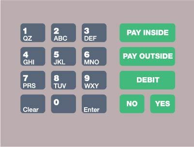 GA-T18724-1124 Keypad Overlay