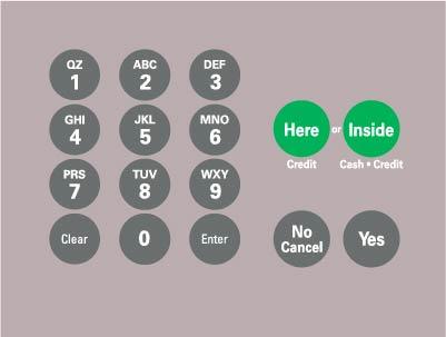 GA-T18724-1128 Keypad Overlay