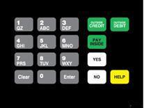 GA-T18724-1131 Keypad Overlay