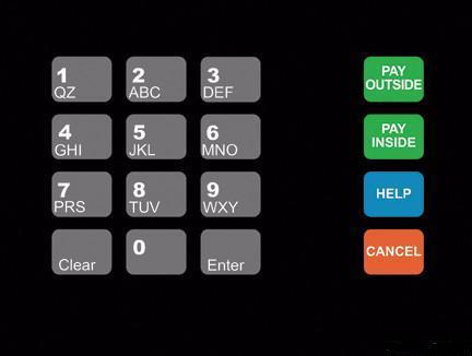 GA-T18724-19 Keypad Overlay