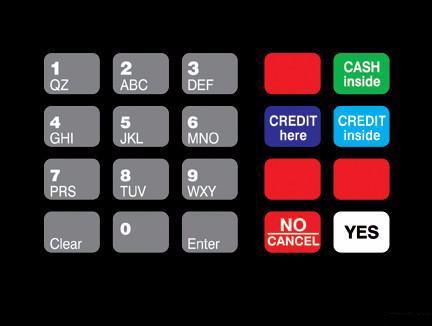 GA-T18724-20 Keypad Overlay