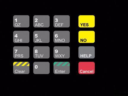 GA-T18724-21 Keypad Overlay