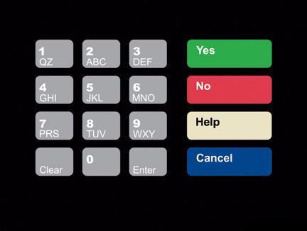 GA-T18724-39 Keypad Overlay