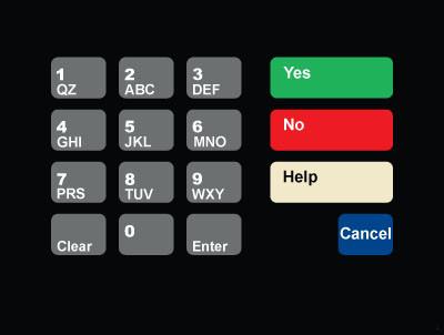 GA-T18724-39B Keypad Overlay