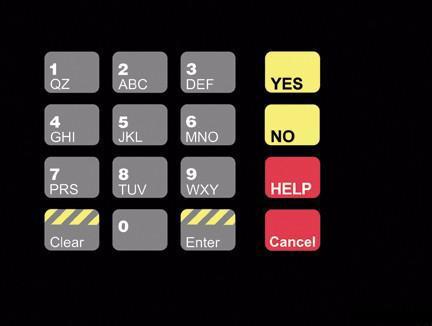 GA-T18724-56 Keypad Overlay