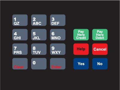 GA-T18724-58P Keypad Overlay