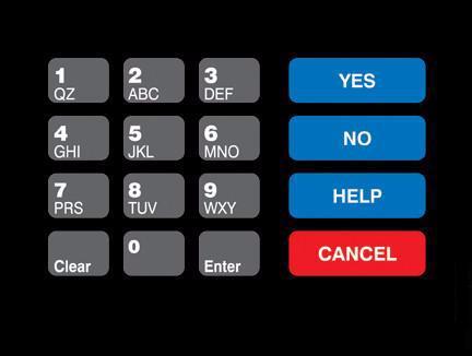 GA-T18724-78 Keypad Overlay