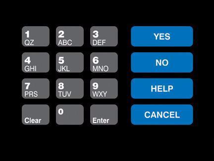 GA-T18724-85 Keypad Overlay