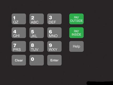 GA-T18724-94 Keypad Overlay