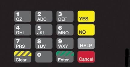 GA-T50064-03 Keypad Overlay