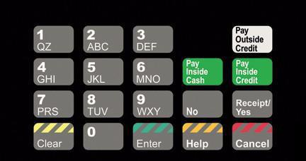 GA-T50064-04 Keypad Overlay