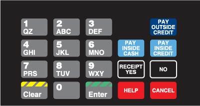 GA-T50064-05B Keypad Overlay