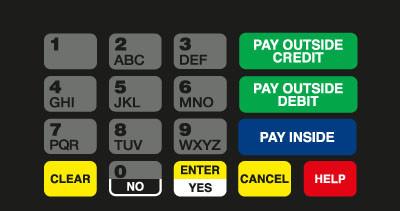 GA-T50064-1007 Keypad Overlay