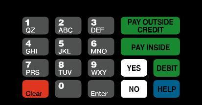 GA-T50064-1035 Keypad Overlay