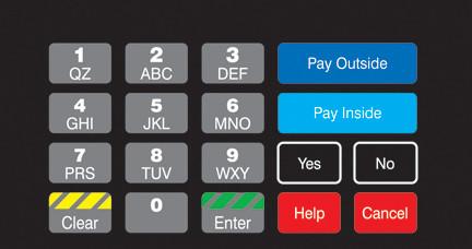 GA-T50064-1047 Keypad Overlay