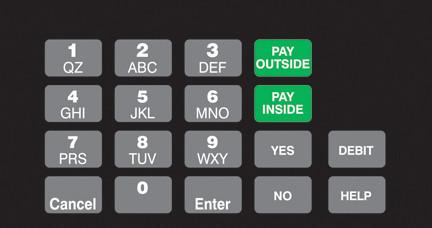 GA-T50064-1048 Keypad Overlay