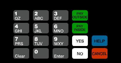 GA-T50064-1104 Keypad Overlay