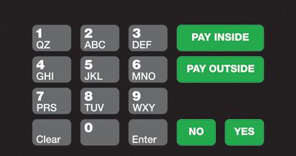 GA-T50064-1134D Keypad Overlay