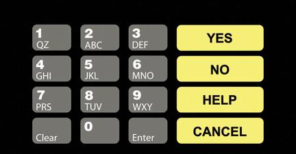 GA-T50064-17 Keypad Overlay