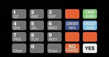 GA-T50064-20 Keypad Overlay