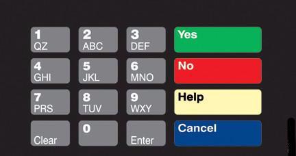 GA-T50064-39 Keypad Overlay