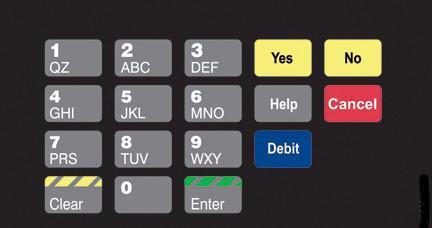 GA-T50064-49 Keypad Overlay