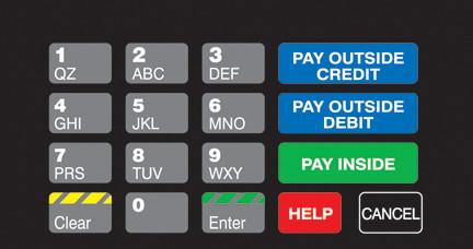 GA-T50064-50 Keypad Overlay