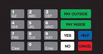 GA-T50064-59 Keypad Overlay