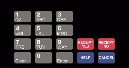 GA-T50064-70 Keypad Overlay