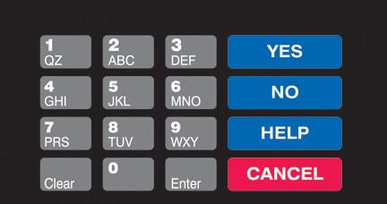 GA-T50064-78 Keypad Overlay