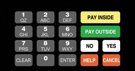 GA-T50064-80 Keypad Overlay