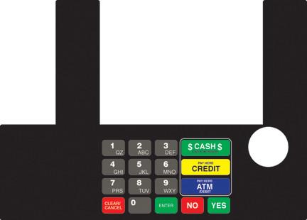 GA-T50038-91 Infoscreen Keypad Overlay