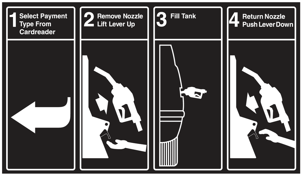 DG3-IOL1-GENR Vista Wide Instruction Overlays for "Lift to Start Using Card Reader"