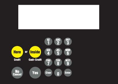 GA-882578-017 Vista Keypad Overlay