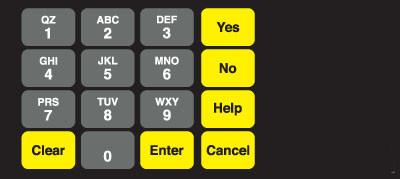 GA-886542-JAPS Vista Keypad Overlay