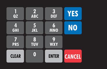 GA-887862-005 Ovation Keypad Overlay