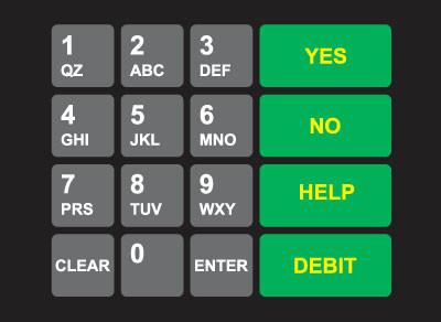 GA-887862-BP Ovation Keypad Overlay