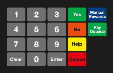 GA-887862-LP1 Ovation Keypad Overlay