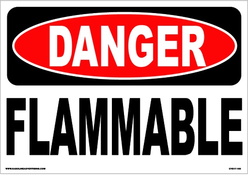 [CVD17-103] CVD17-103 - 10"W X 7"H - DANGER Decal