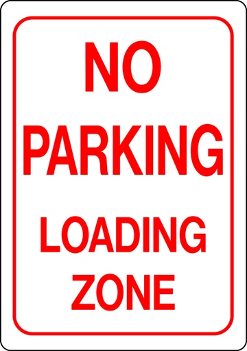 [ATS-05] ATS-05 Sign - No Parking Loading