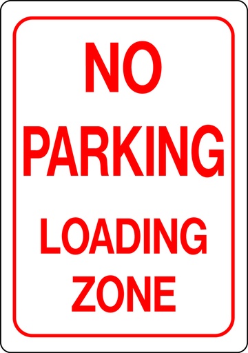 [ATS-05] ATS-05 Sign - No Parking Loading