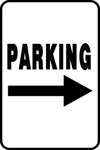 [ATS-19] ATS-19 Sign-Parking Right Arrow